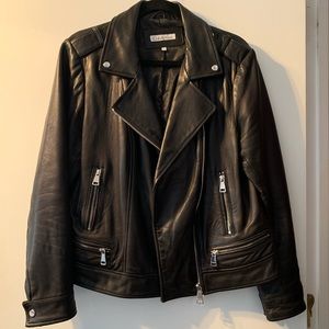 Calvin Klein 100% Genuine Leather Women’s Jacket Size L